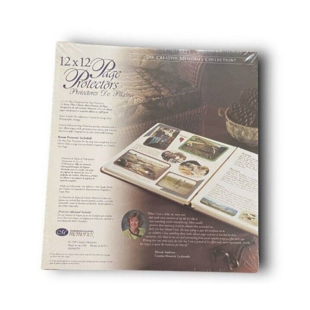 Creative Memories Page Protectors 12x12 Pack of 15 Sheets + 1 Bonus Sheet 16